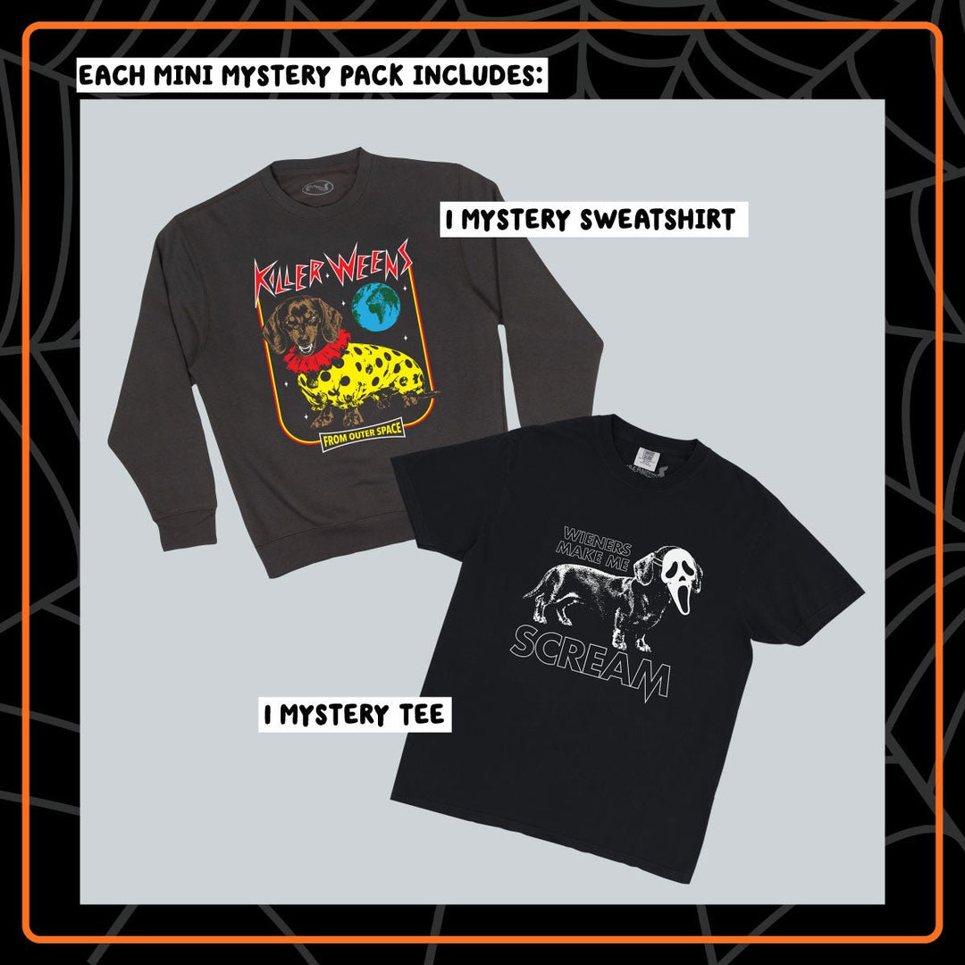 *75 PACKS AVAILABLE* MINI HALLOWEENIE MYSTERY PACK - bean goods