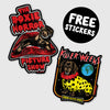 free doxie horror picture show + killer weens stickers