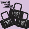 heavy metal hounds tote