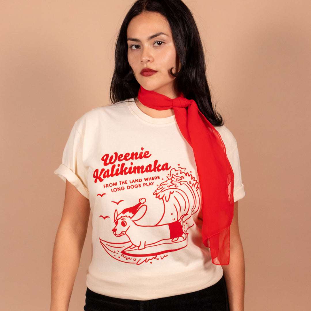 weenie kalikimaka unisex tee