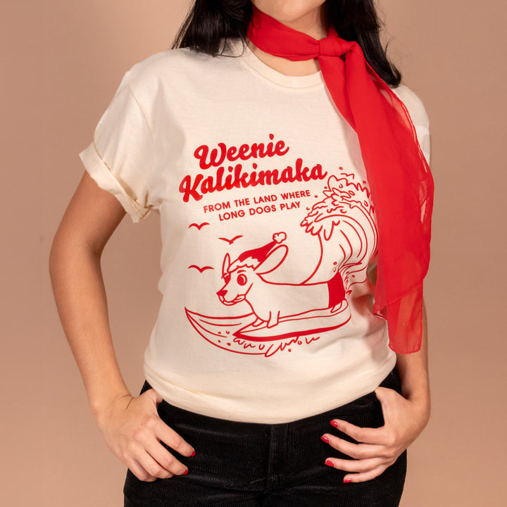 weenie kalikimaka unisex tee