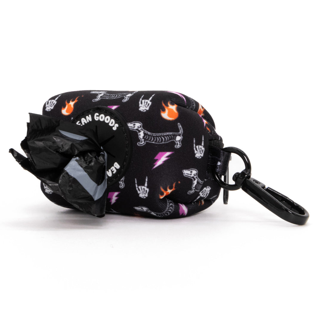 poop bag pouch - skeleween