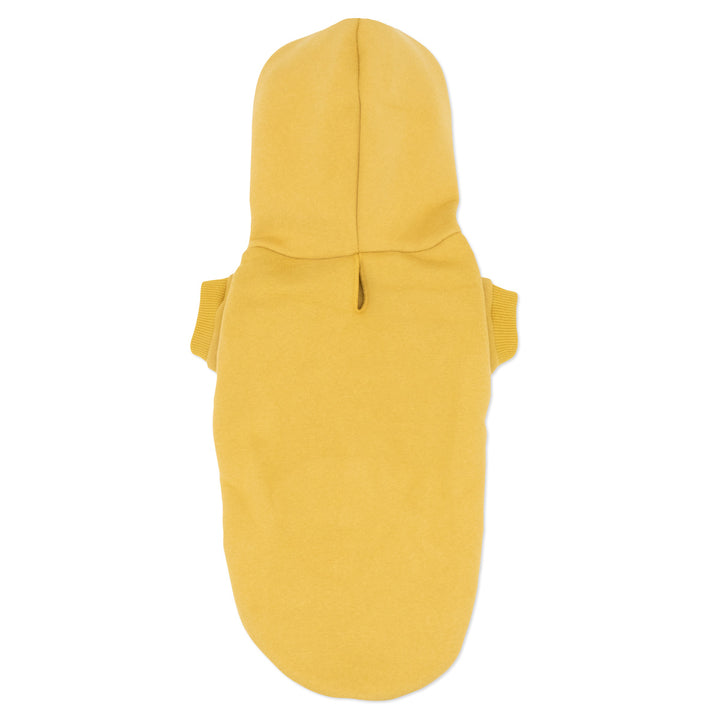 doxie hoodie | mustard
