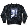 pawtergeist unisex crew sweatshirt | tie-dye