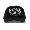 heavy metal hounds trucker hat | corgi