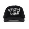 heavy metal hounds trucker hat | chihuahua