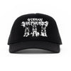 heavy metal hounds trucker hat | german shepherd