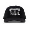 heavy metal hounds trucker hat | schnauzer