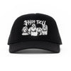 heavy metal hounds trucker hat | shih tzu