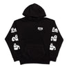 heavy metal hounds unisex hoodie | shih tzu