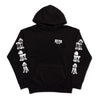 heavy metal hounds unisex hoodie | poodle