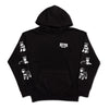 heavy metal hounds unisex hoodie | schnauzer
