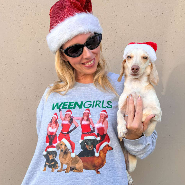 ween girls unisex crew sweatshirt | holiday edition