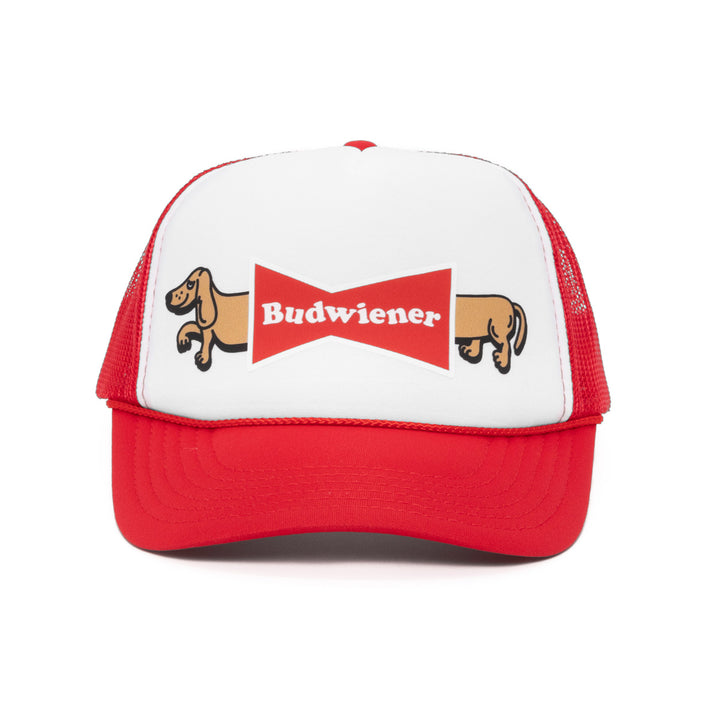 budwiener trucker hat & koozie bundle