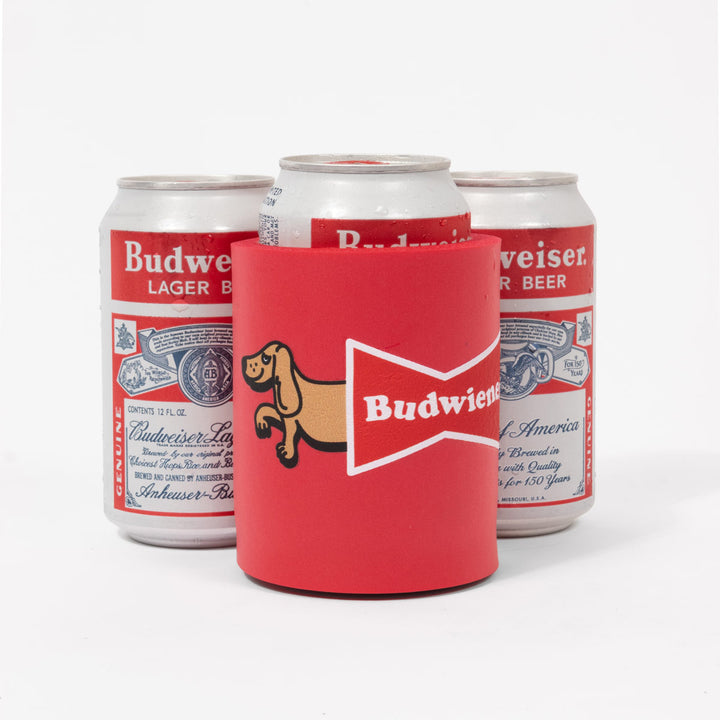 budwiener trucker hat & koozie bundle