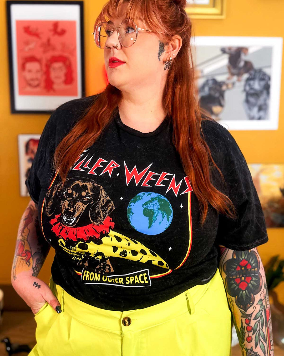 killer weens unisex tee | midnight mineral wash