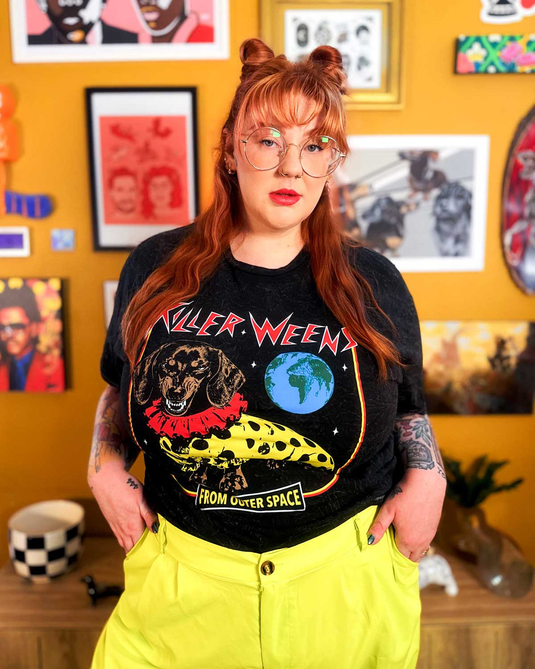 killer weens unisex tee | midnight mineral wash