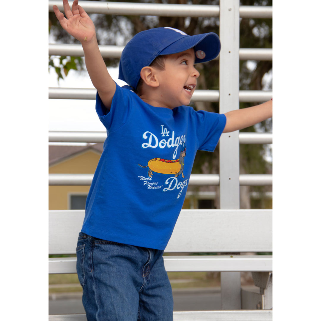 la dodger dogs toddler tee