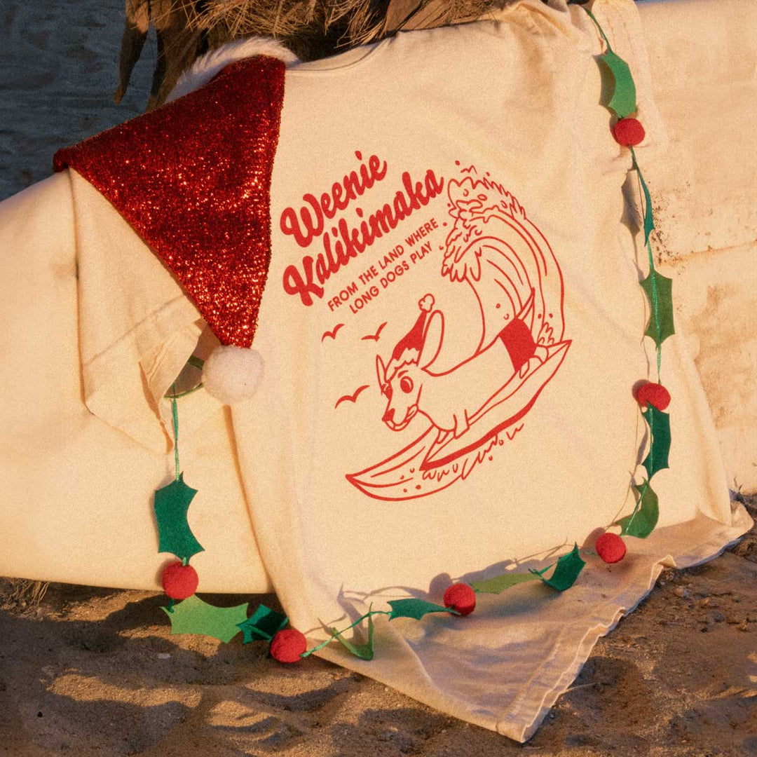 weenie kalikimaka unisex tee