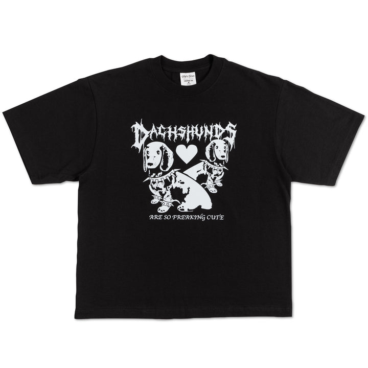 dachshunds are cute oversized boxy tee