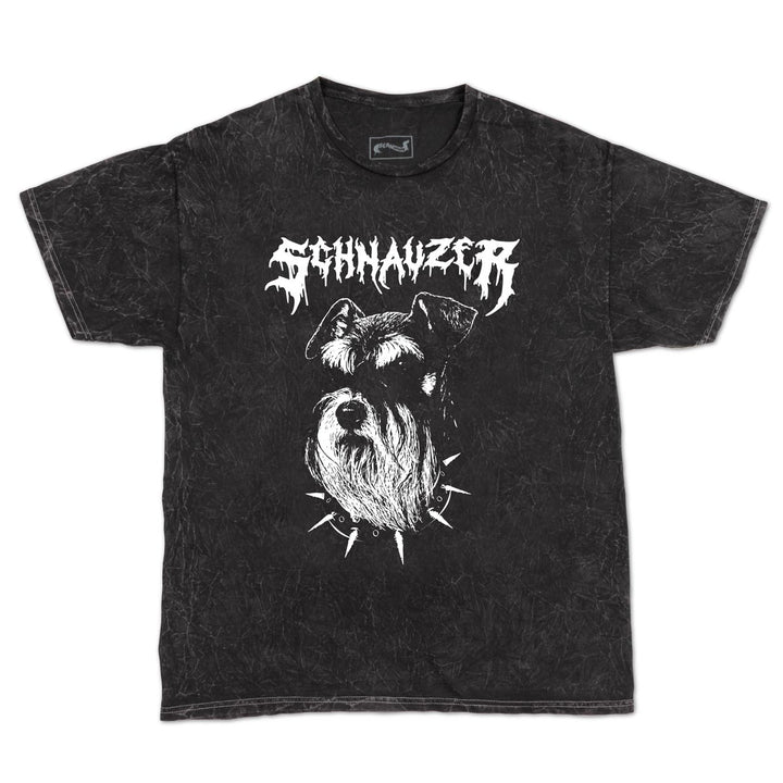 schnauzer unisex tee | midnight mineral wash
