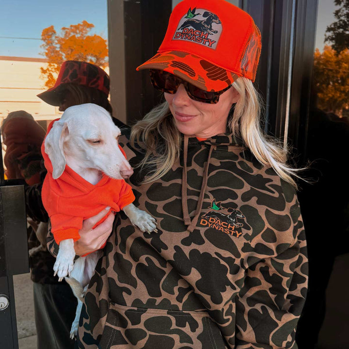 dach dynasty hat | orange camo
