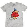 puffer pup unisex tee | tie-dye