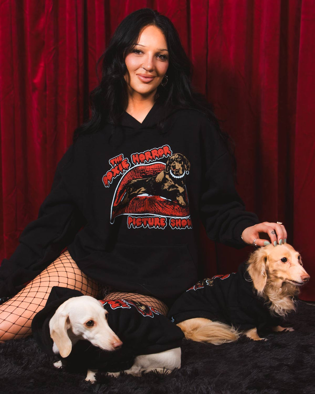 doxie horror picture show doxie hoodie