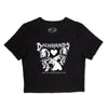 dachshunds are cute ribbed cropped tee