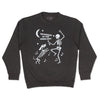 dachshund in the moonlight unisex crew sweatshirt