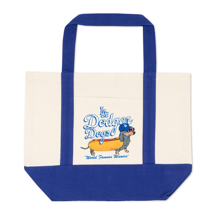 LA dodger dogs mini tote