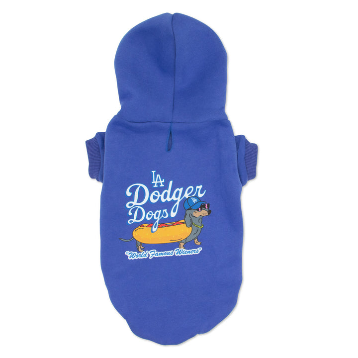 LA dodger dogs doxie hoodie