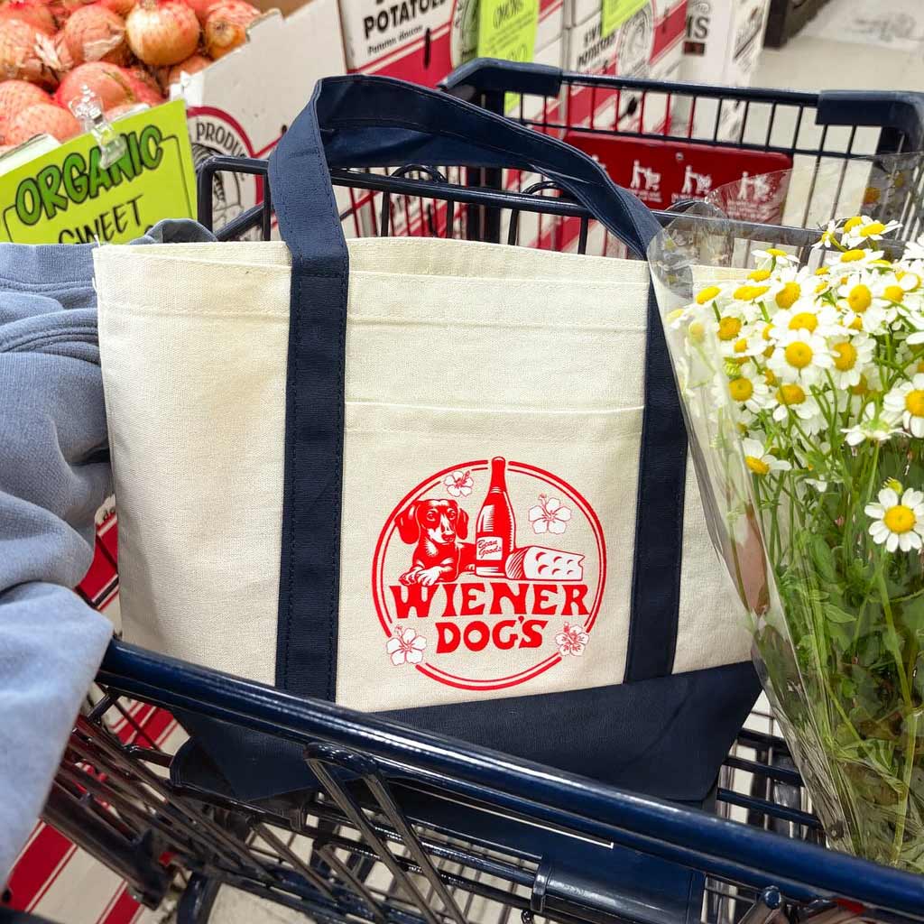 wiener dog’s mini tote
