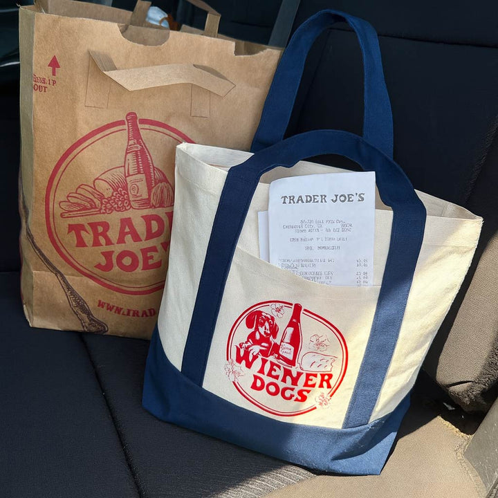 wiener dog’s mini tote