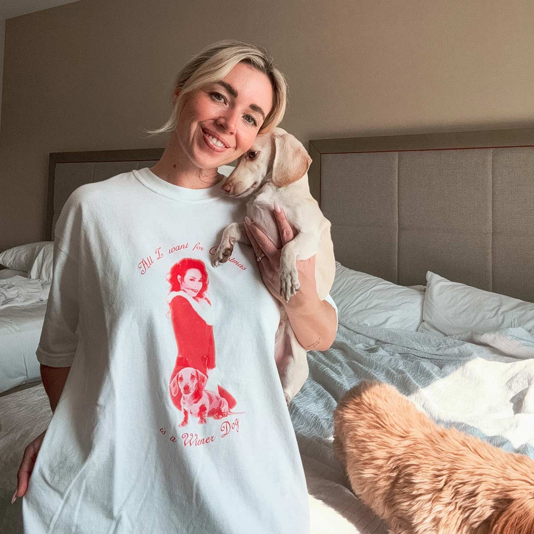 all i want for christmas unisex tee - bean goods