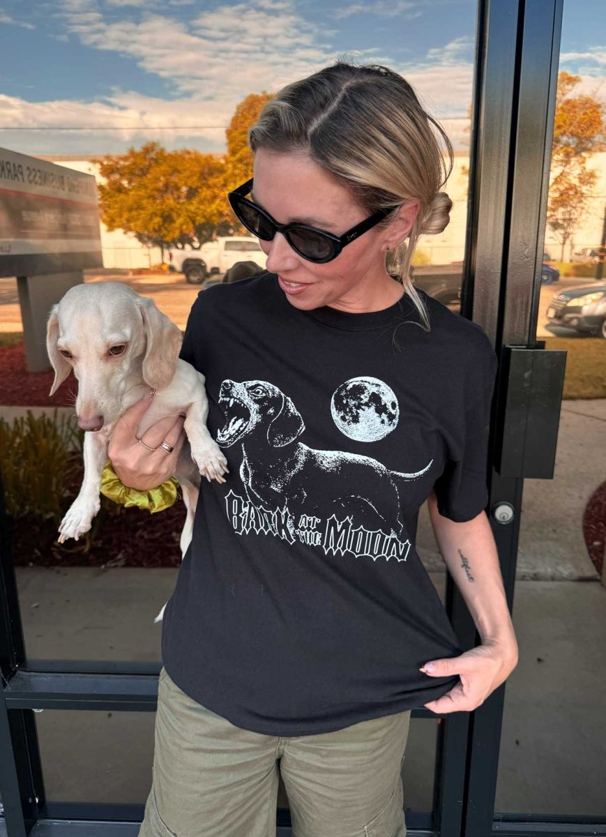 bark at the moon unisex tee - bean goods