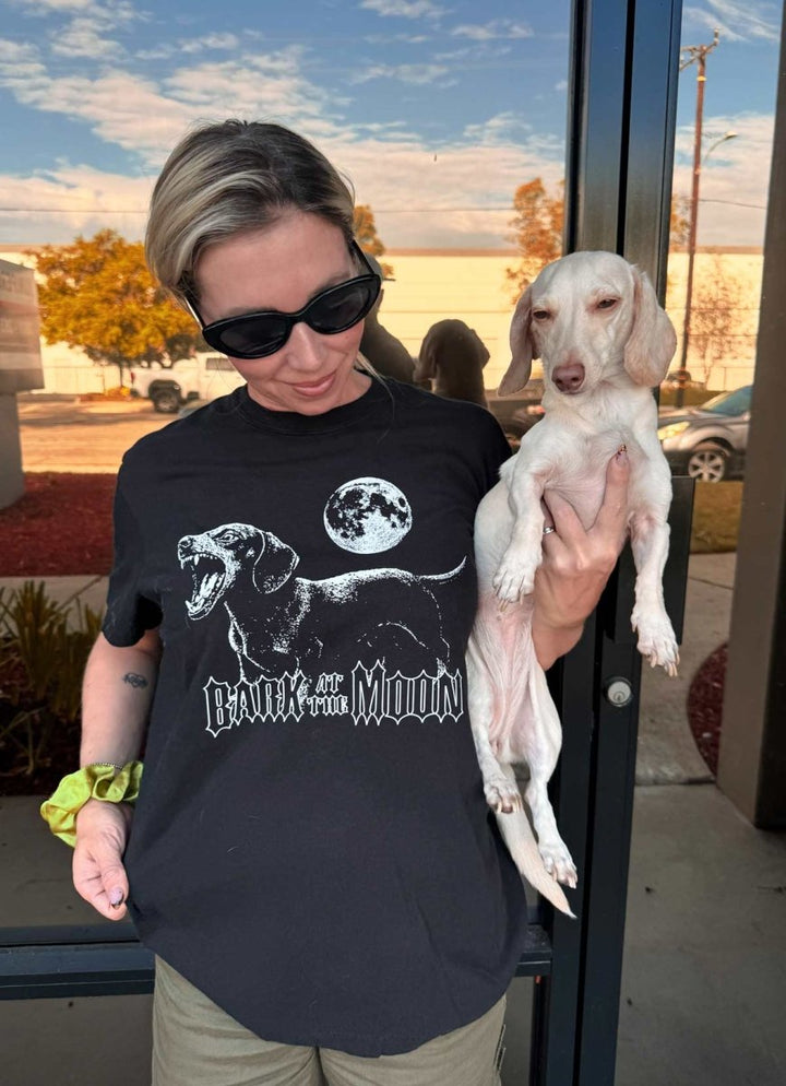 bark at the moon unisex tee - bean goods