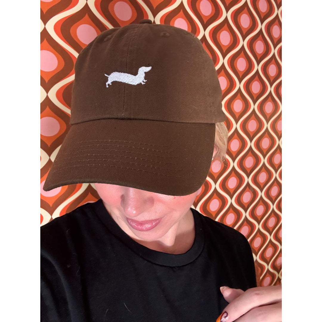 bean goods basics embroidered dad hat | chocolate - bean goods