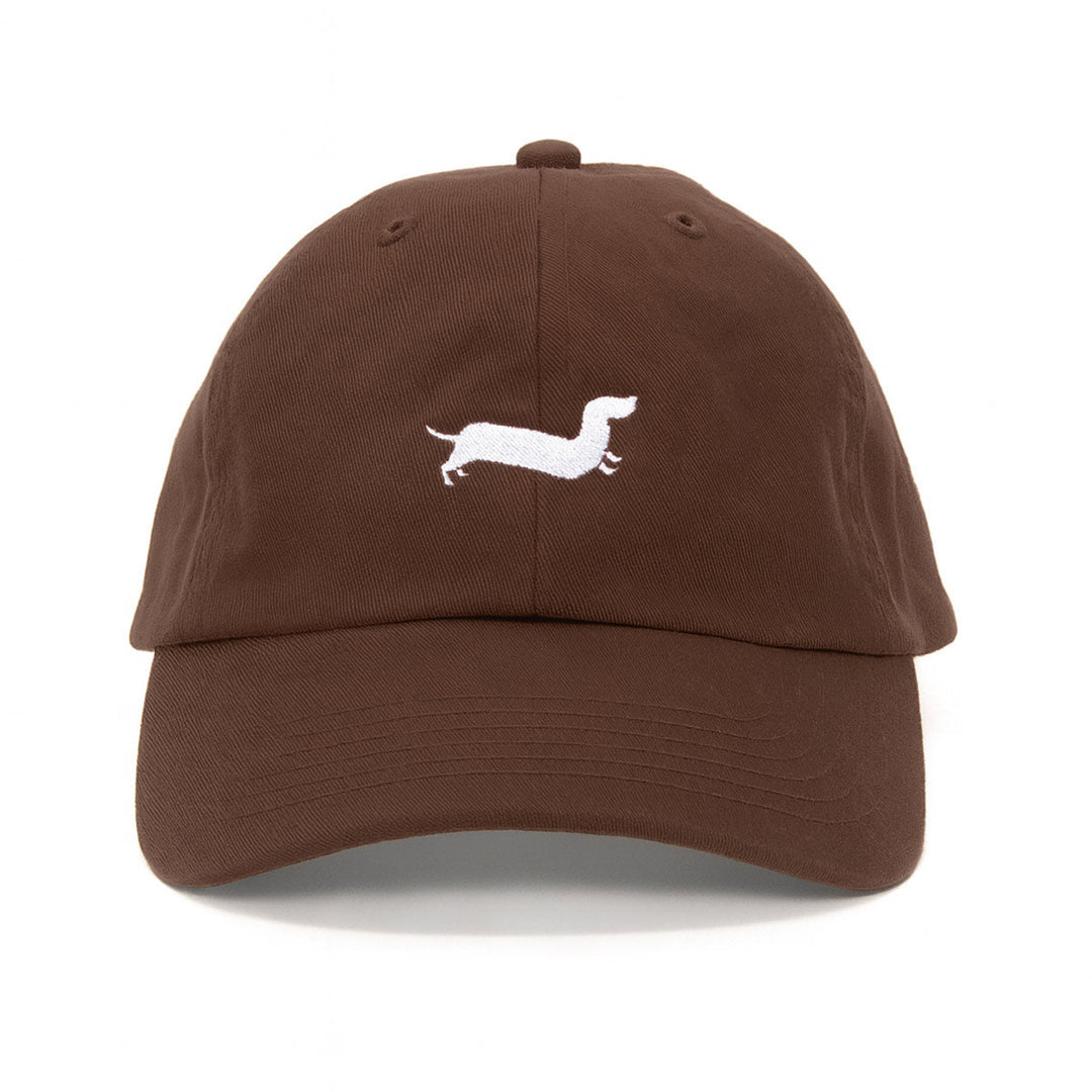 bean goods basics embroidered dad hat | chocolate - bean goods