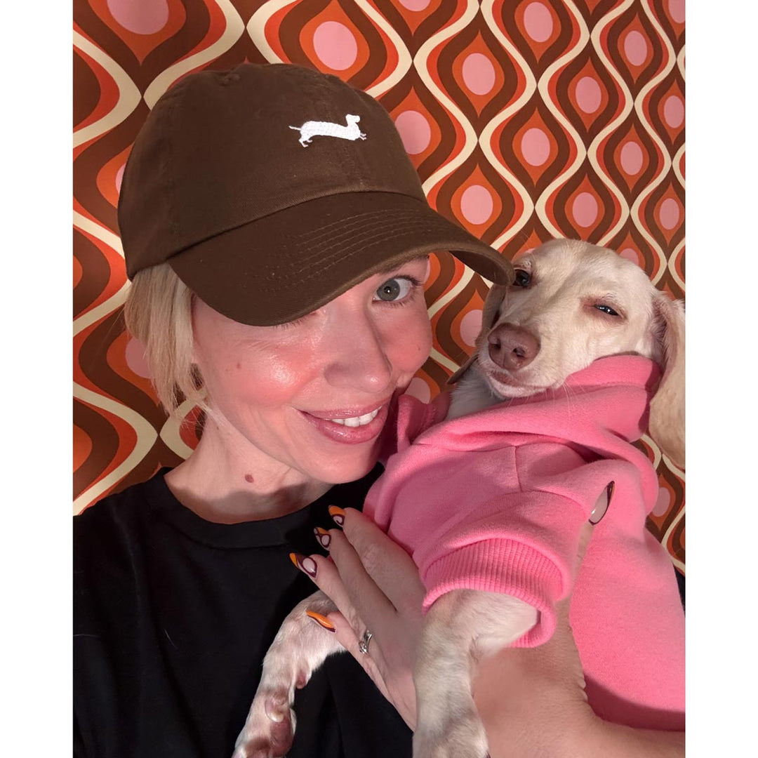 bean goods basics embroidered dad hat | chocolate - bean goods