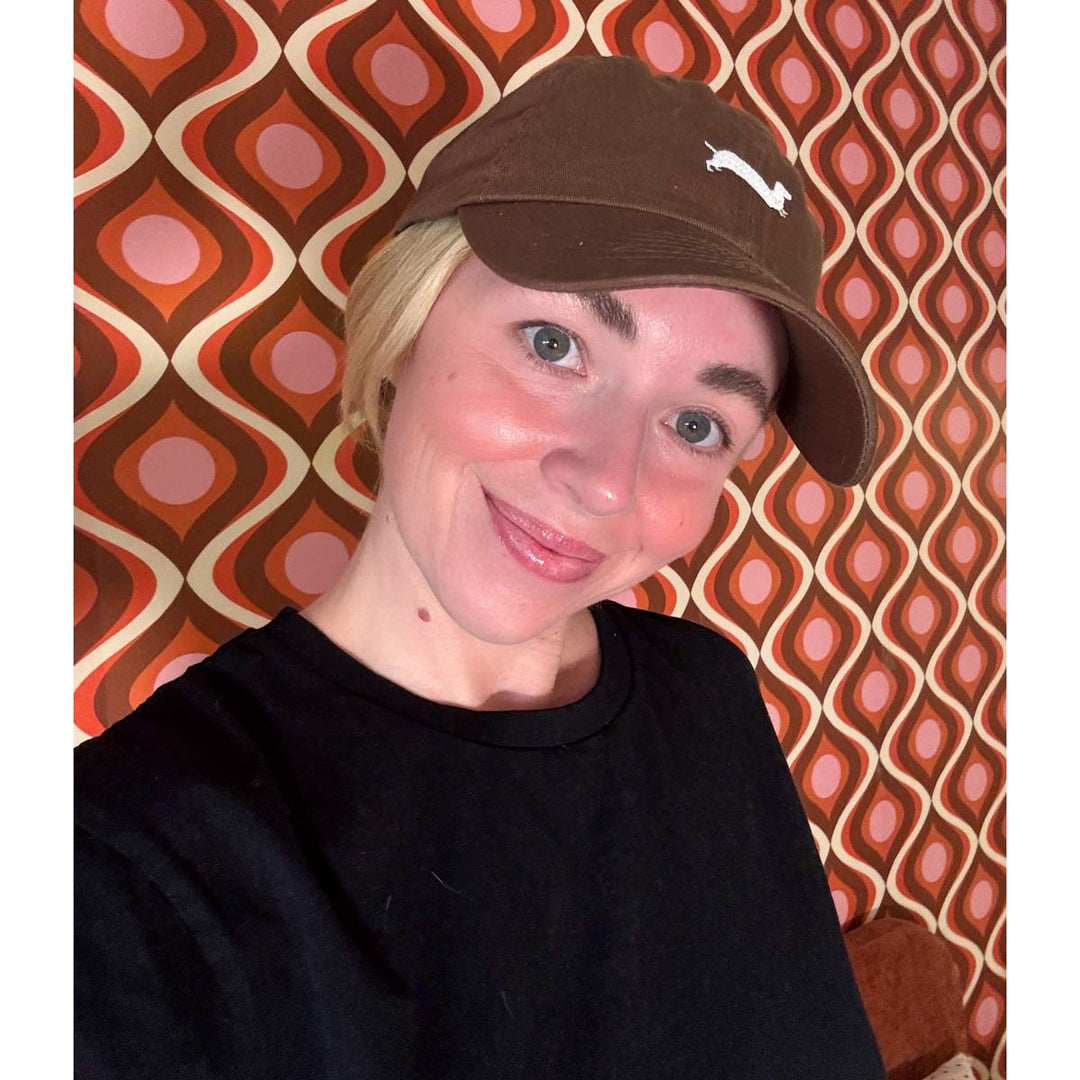 bean goods basics embroidered dad hat | chocolate - bean goods