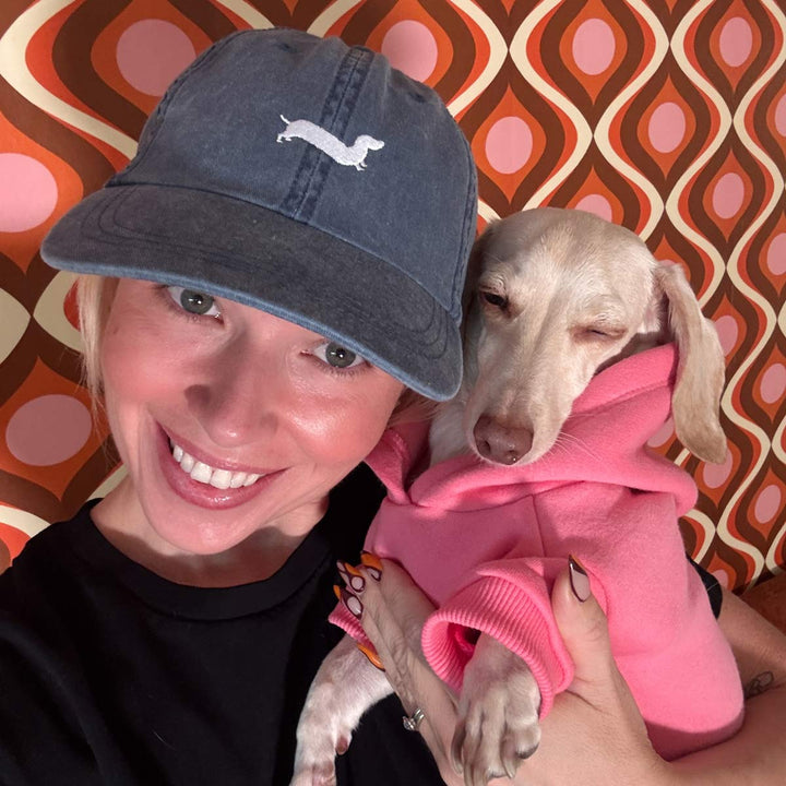 bean goods basics embroidered dad hat | indigo - bean goods