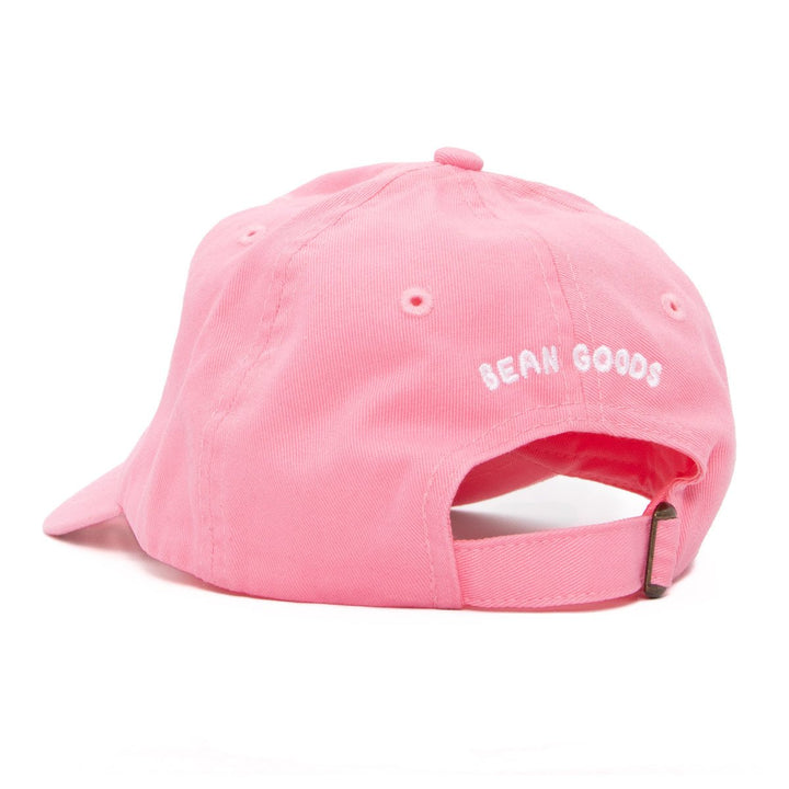 bean goods basics embroidered dad hat | ween pink - bean goods