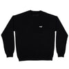 bean goods basics | embroidered unisex premium crew sweatshirt | midnight