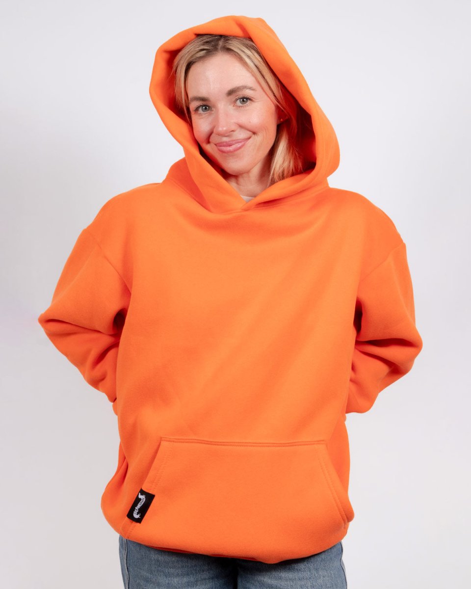 bean goods basics hoodie | hunter orange - bean goods