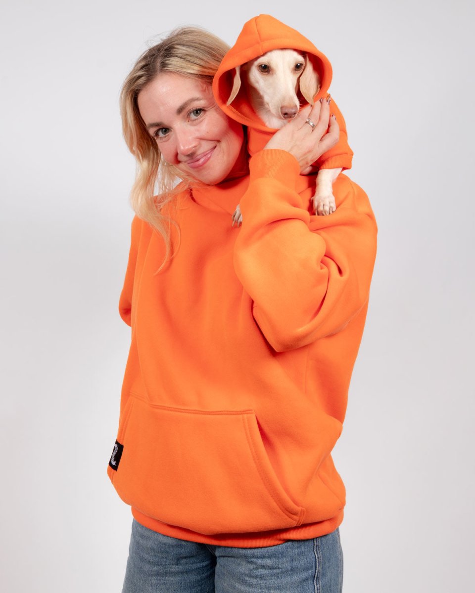 bean goods basics hoodie | hunter orange - bean goods