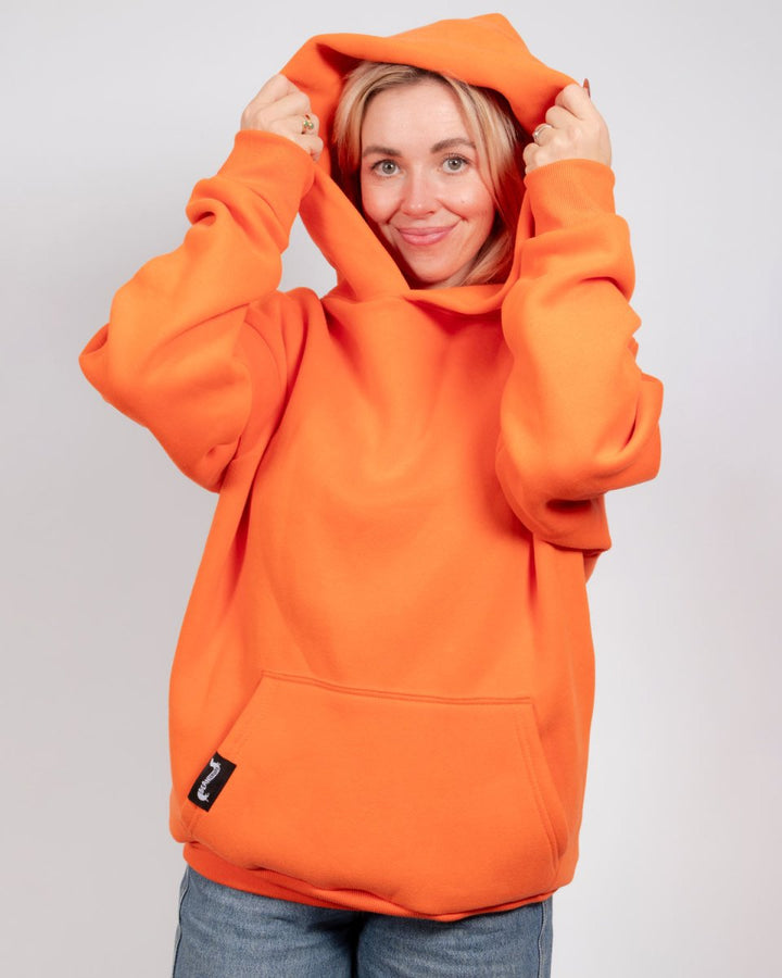 bean goods basics hoodie | hunter orange - bean goods