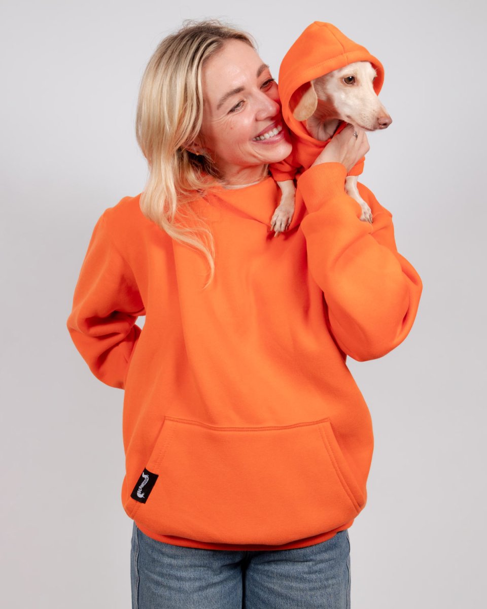 bean goods basics hoodie | hunter orange - bean goods