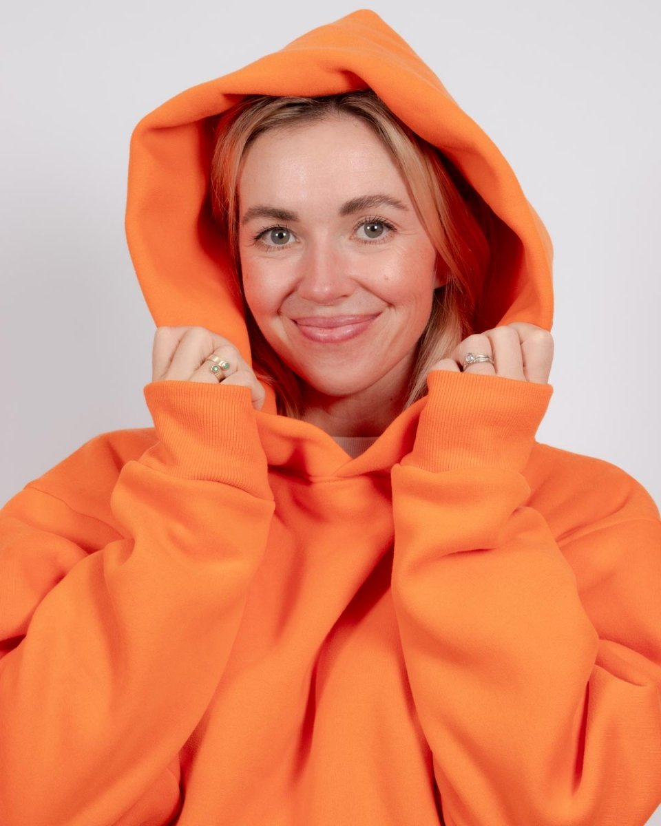 bean goods basics hoodie | hunter orange - bean goods