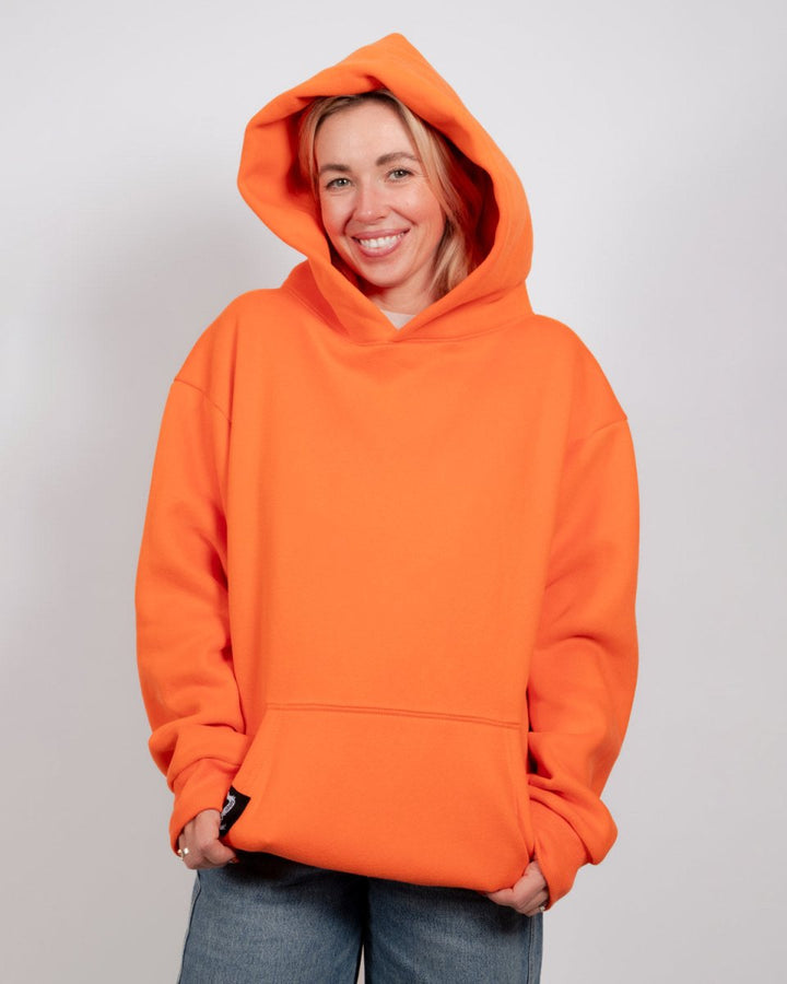 bean goods basics hoodie | hunter orange - bean goods